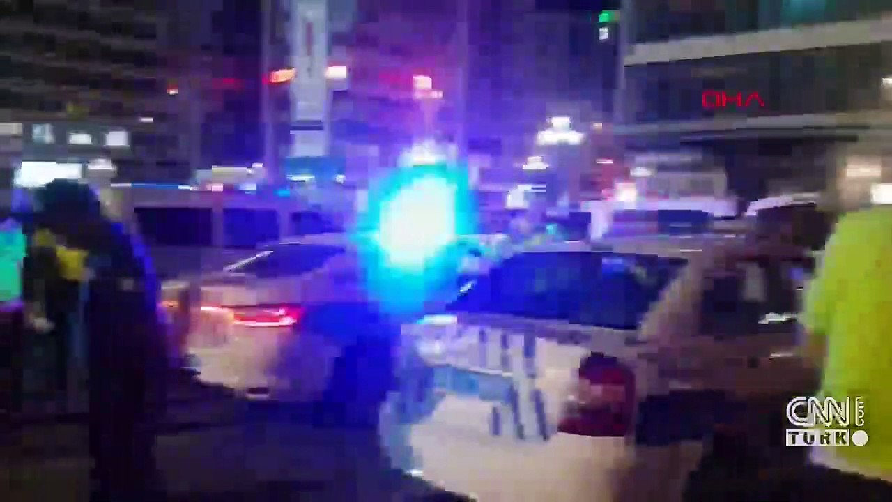 Ankara'da olaylı gece | Video