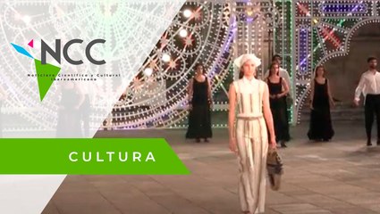 Se lleva a cabo primer desfile de alta costura post coronavirus en Italia