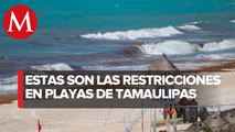 Con cubrebocas y sin bebidas alcohólicas, así abren playas en Tamaulipas