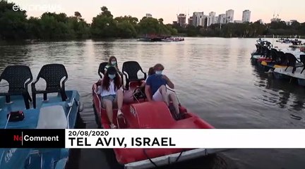 Un cinéma flottant à Tel-Aviv