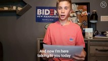 Democratic Convention- Teen With Stutter Says Joe Biden Helped Him Feel More Confident
