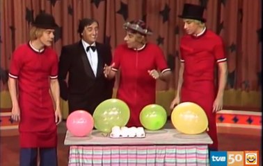 HUMOR LOS PAYASOS DE LA TV - LOS GLOBOS Y MERENGUES