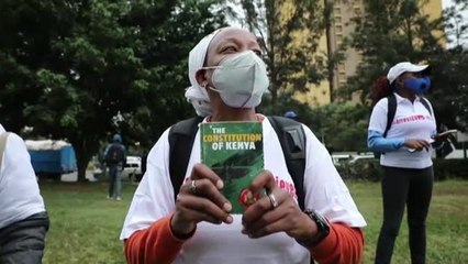 Protestas en Kenia ante la falta de recursos sanitarios