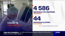 Coronavirus: 4586 nouveaux cas et 44 nouveaux foyers de cas en 24h en France
