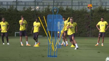 El Barça vuelve a los entrenamientos
