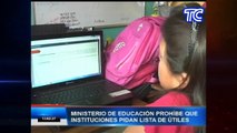 Padres denuncian obligación de comprar útiles escolares para acceder a clases virtuales en algunos centros educativos
