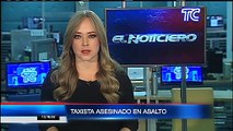 Un taxista fue asesinado en un asalto en Santo Domingo de los Tsáchilas