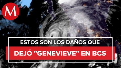 Evalúan daños tras paso de 'Genevieve' en BCS