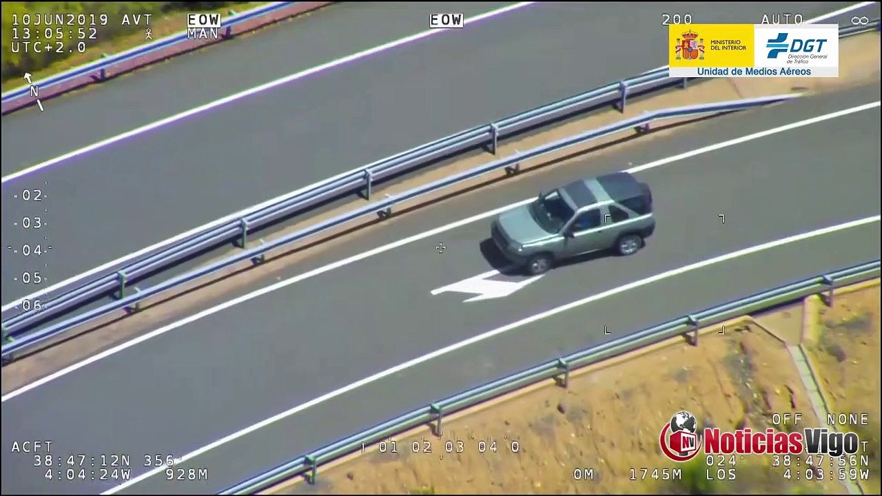 A tecnoloxia permite detectar a condutores que incumpren a normativa de trafico, teñan sentidino!