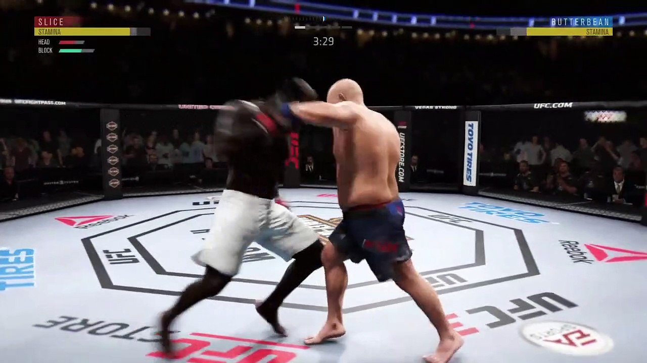 Butterbean vs. Mike Tyson & Kimbo Slice @ UFC EA Sports