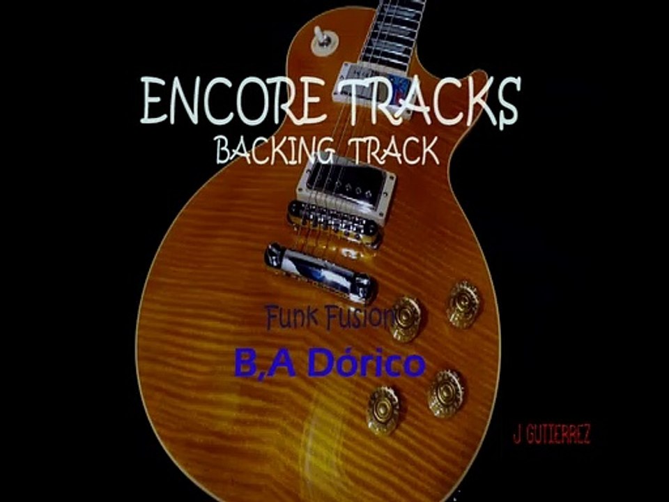 Backing track Funk Fusión B-A Dórico
