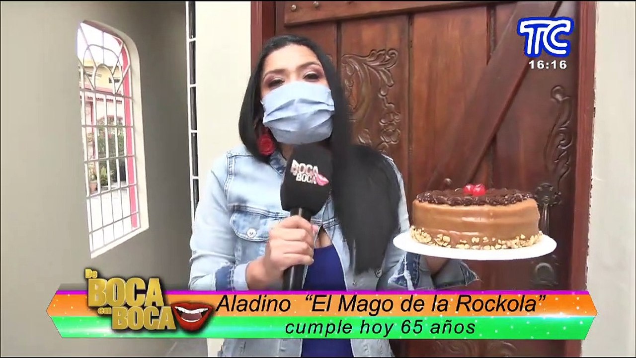 De Boca en Boca estuvo presente en el cumpleaños #65 de Aladino: al artista  no le gusta festejar su cumpleaños