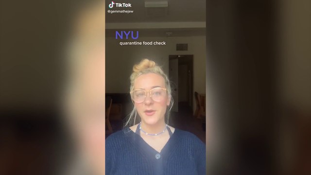 NYU Students Post Quarantine Meals And Go Viral