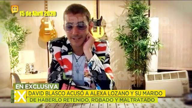 Alexa Lozano reacciona a los señalamientos de David Blasco de robo y maltrato. | Ventaneando