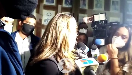 Luego de 7 horas concluye entrevista a Berlinesa Franco por supuesta corrupción en Inaipi