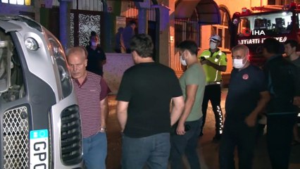 Maltepe'de kontrolden çıkan lüks cip yol ortasında devrildi