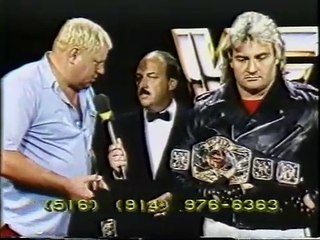 Dick Murdoch & Adrian Adonis promo 7/21/1984