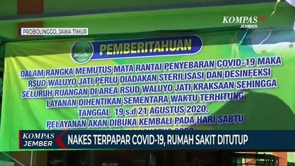 Tenaga Kesehatan Terpapar Covid-19, Rumah Sakit Ditutup