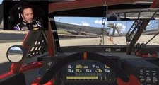 Jimmie Johnson turns iRacing laps at Dover