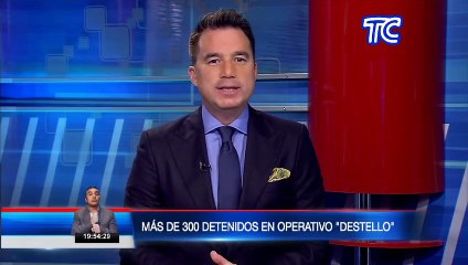 69 bandas desarticuladas y más de 300 detenidos dejó como resultado un operativo policial en Quito