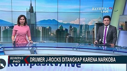 Drummer Band J-Rocks Ditangkap Terkait Kepemilikan 1 Kg Ganja!