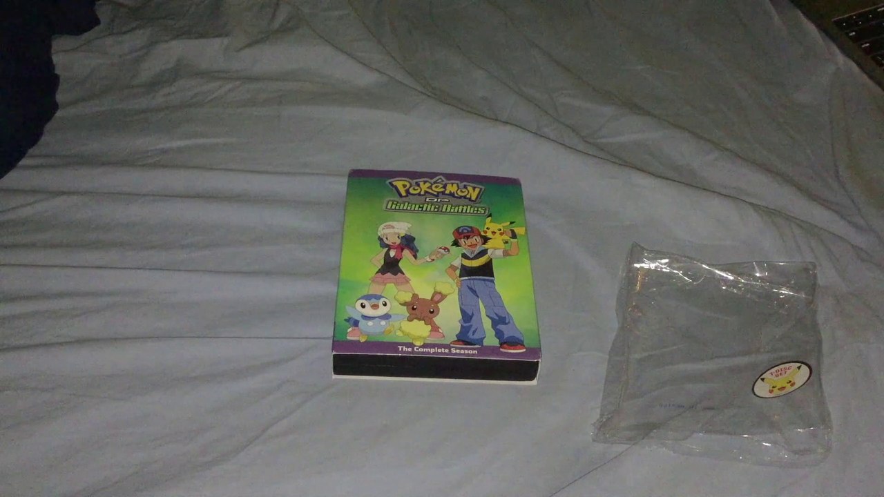 Pokemon Diamond & Pearl: Galactic Battles The Complete Season DVD Unboxing