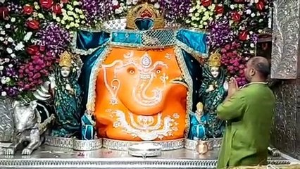 अनुमति नहीं मिलने से श्रद्धालु नहीं कर पा रहे खजराना गणेश के दर्शन, यहां करे दर्शन