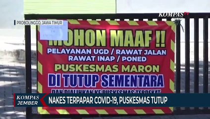 Tenaga Kesehatan Terpapar Covid-19, Puskesmas Ditutup