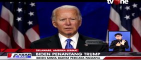 Penantang Presiden Trump Joe Biden Janji Pulihkan Kondisi AS