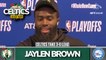 Jaylen Brown Post Game Press Conference Celtics vs. 76ers Game 3