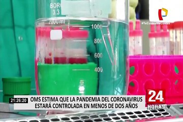 OMS sobre COVID-19: "Esperemos terminar esta pandemia en menos de dos años"