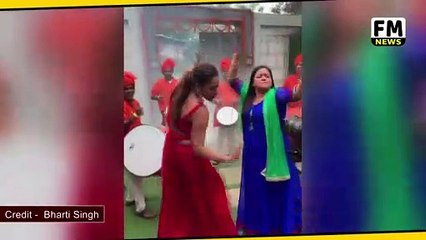 Bharti Singh & Haarsh Limbachiyaa Bhangra On Ganesh Chaturthi Festival   #GaneshChaturthi  #BhartiSingh