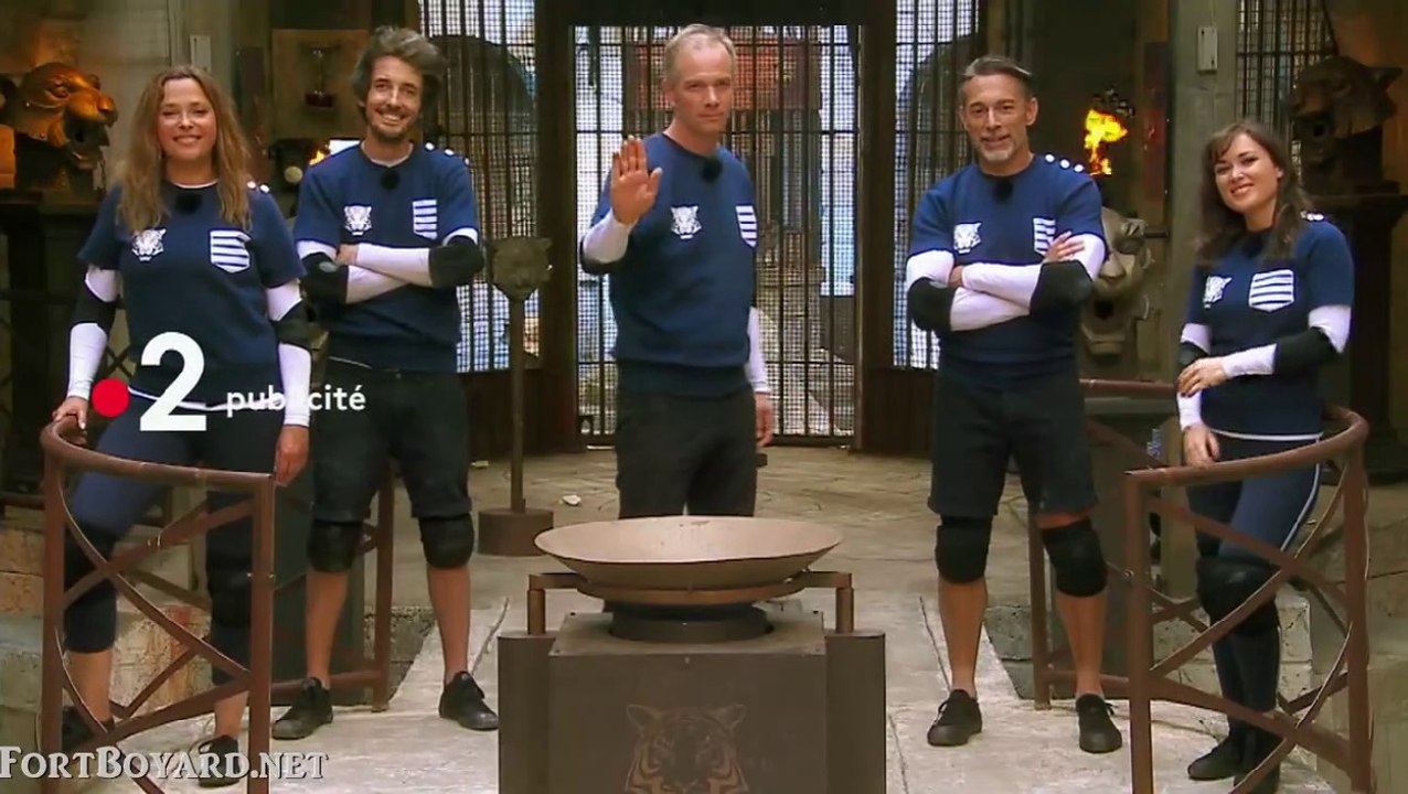 Fort Boyard 2020 : jingle publicitaire de France 2 - Équipe n°7 - Tombée du nid - 22 août 2020