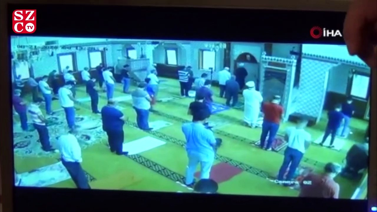 Namaz sırasında baygınlık geçiren genci böyle yakaladı