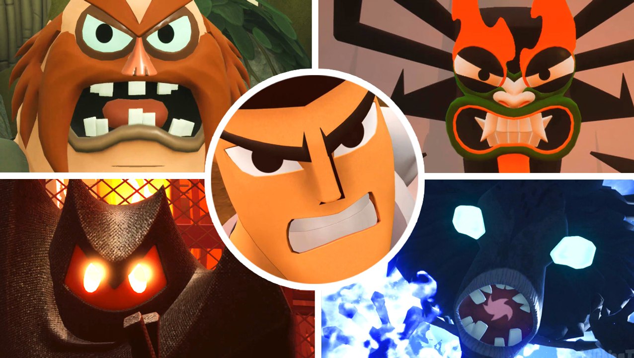 Samurai Jack: Battle Through Time All Bosses (P...