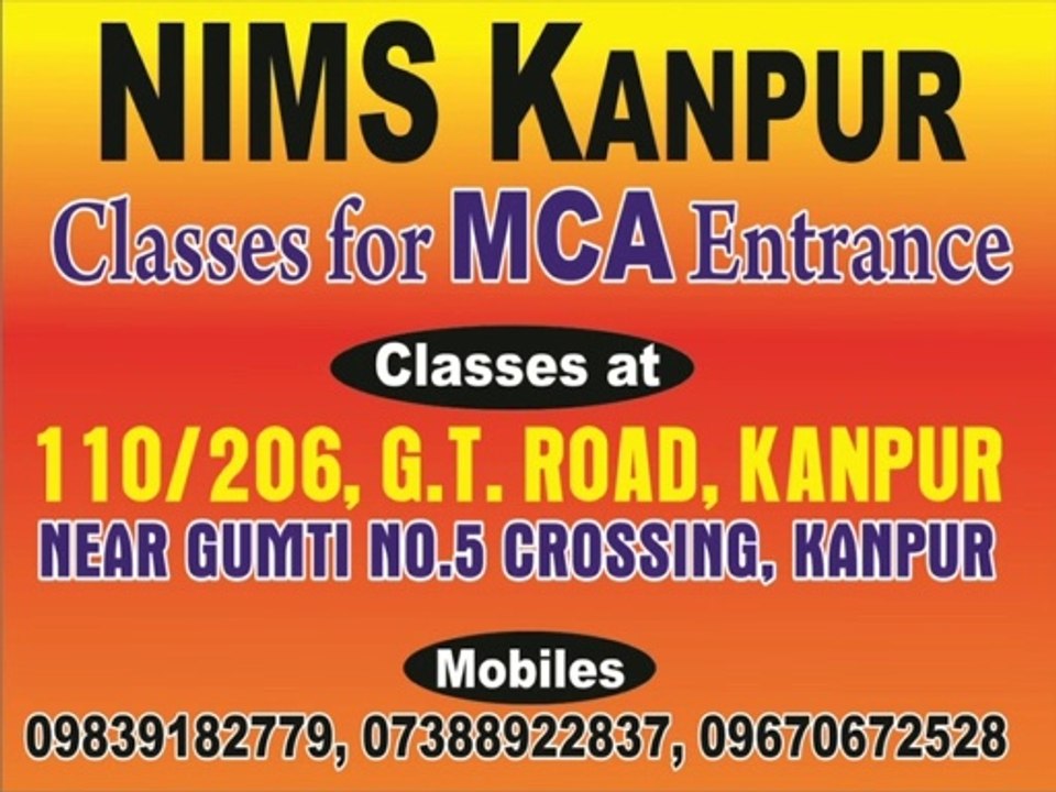 NIMS Kanpur Introduction