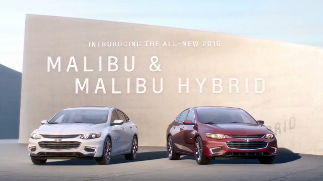 The All New Chevrolet Malibu 2016 Car Advertisement - Automobile