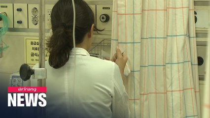 Trainee doctors protest against plan to increase number of medical students