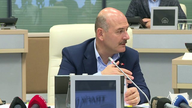 İçişleri Bakanı Soylu, İstanbul Afet Koordinasyon ve Değerlendirme Toplantısı'na katıldı (3) - İSTANBUL