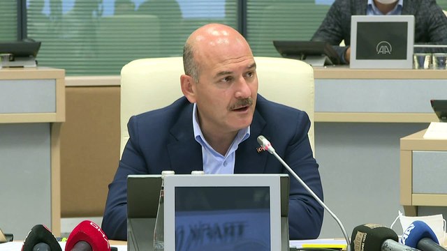 İçişleri Bakanı Soylu, İstanbul Afet Koordinasyon ve Değerlendirme Toplantısı'na katıldı (1) - İSTANBUL