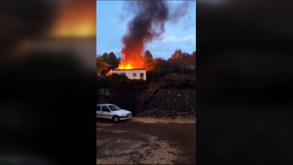 El incendio en La Palma obliga a evacuar a más de 300 personas