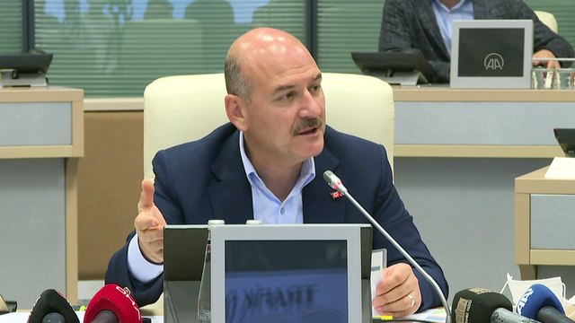 İçişleri Bakanı Soylu, İstanbul Afet Koordinasyon ve Değerlendirme Toplantısı'na katıldı (4) - İSTANBUL