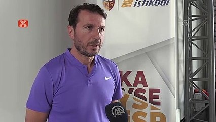 Bayram Bektaş: "Kayserispor'a düşmek için gelmedim"