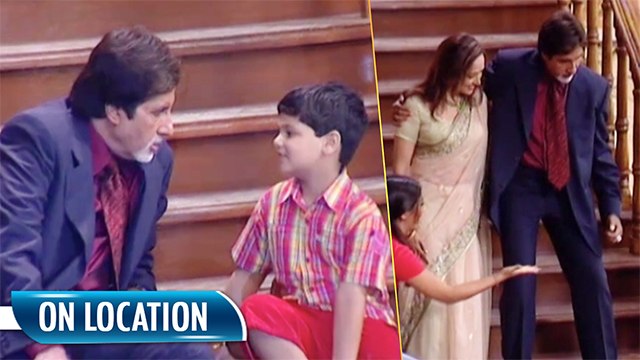 Baghban On Location | Amitabh Bachchan | Hema Malini | Flashback Video
