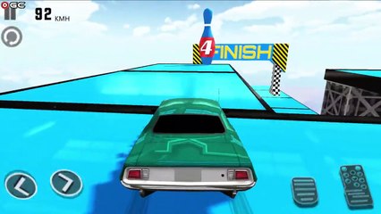 Mega Ramp Car stunts Impossible Tracks GT Racing - Extreme Car Drive Game - Android GamePlay