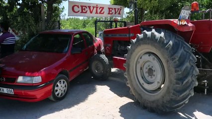 Traktör üzerinde baygınlık geçiren şahıs beyin kanamasından hayatını kaybetti