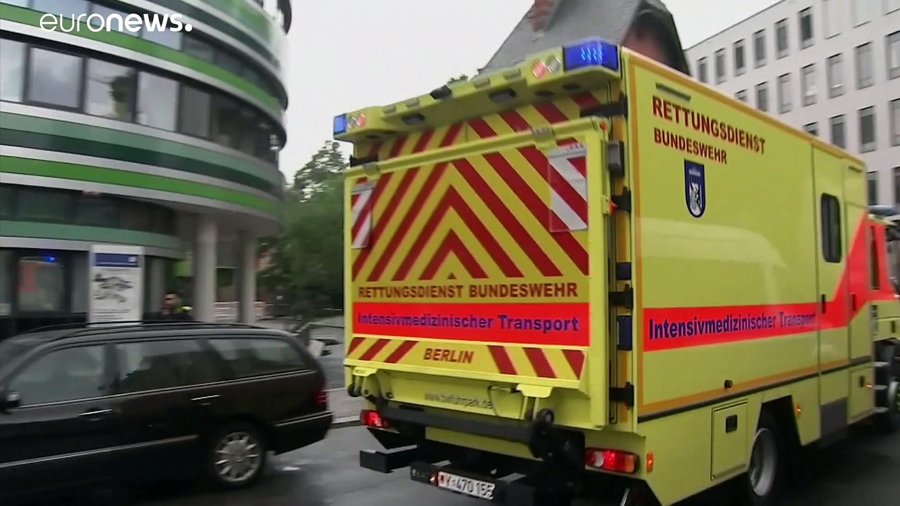 Alexei Navalny has landed in Germany for medical treatment after suspect 'poisoning'