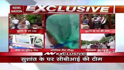 CBI investigating in Sushant Singh Rajput flat with forensic expert
