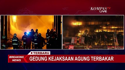 Gedung Kejagung RI Terbakar, 23 Unit Mobil dengan 120 Petugas Pemadam Dikerahkan!
