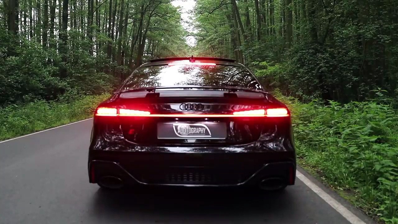 WOW! 2021 AUDI RS7 SPORTBACK - MURDERED OUT V8TT BEAST - BEST LOOKING AUDI EVER IN DETAIL